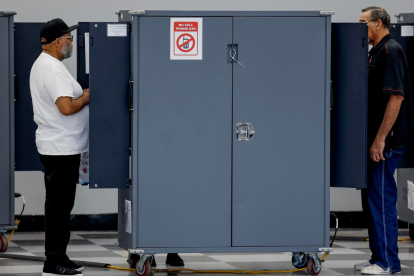 Más del 50 % de los electores sufragó de manera anticipada en el estado de Georgia para las elecciones de EE.UU. en las que la demócrata Kamala Harris y el republicano Donald Trump se encuentran en un virtual empate en su aspiración de llegar a la Casa Blanca.