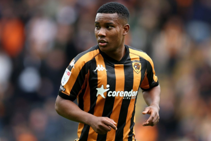 Óscar Zambrano llegó a Hull City de la Championship (segunda división de Inglaterra) a finales de junio de 2024