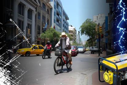 Los apagones se han convertido en parte de la rutina de los guayaquileños.