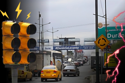 Los apagones en Durán no cesan.