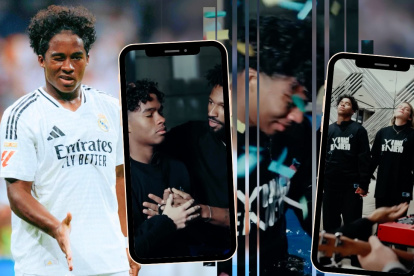 Endrick y su esposa se bautizaron en una iglesia cristiana.