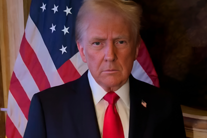 Captura de imagen tomada de un video de la cuenta oficial en X del expresidente Donald Trump.