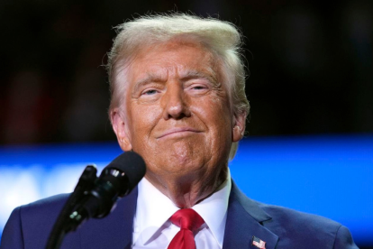 El expresidente y candidato republicano Donald Trump.