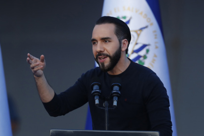 Foto de archivo del presidente de El Salvador, Nayib Bukele.