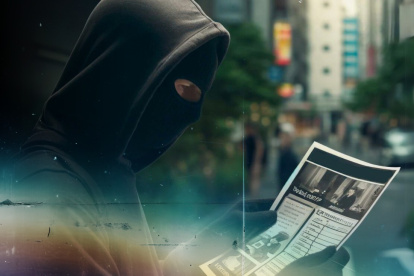 Foto ilustrativa de extorsionadores