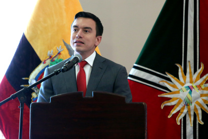 El presidente Daniel Noboa se refirió a la comisión ocasional.