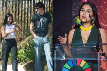 Los jóvenes fueron vistos juntos caminando sonriendo en Los Ángeles, Estados Unidos.