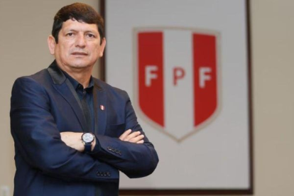 Agustín Lozano es el presidente de la Federación Peruana de Fútbol desde el 2018