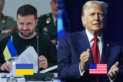 Zelenski llama a Trump y le dice que cuenta con un liderazgo fuerte de EEUU para la paz.