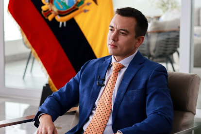 Daniel Noboa propone entregar un nuevo bono a jóvenes.