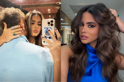 L foto fue publicada en las historias de Instagram de la modelo.