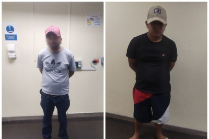 Uno de los detenidos es de nacionalidad colombiana.