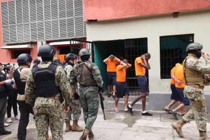 Declaración. En enero de 2024 la Presidencia de Ecuador dispuso que los militares custodien las prisiones.