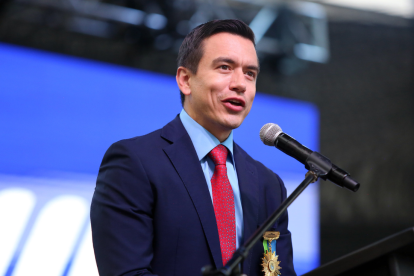 Daniel Noboa retira su propuesta y lo notifica a la Asamblea Nacional.