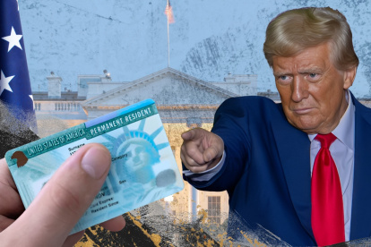Donald Trump propone una reforma migratoria centrada en un sistema de acceso a la Green Card basado en méritos.