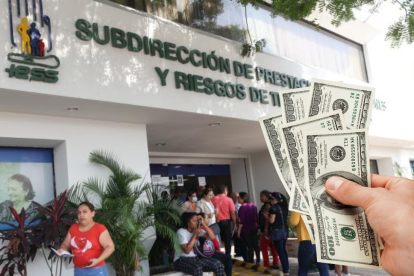 La oficina del IESS ubicada en la avenida de Las Américas, en Guayaquil, atiende a los usuarios que sacan turno para requerimientos en torno al Seguro de Desempleo.