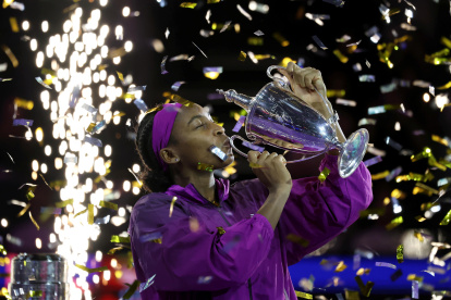 La # 3 del mundo solo perdió dos partidos desde el USOpen y recientemente ganó su segundo título WTA 1000 antes de coronarse como maestra.