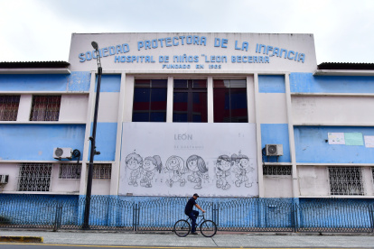 FACHADA HOSPITAL DE NIÑOS LEON BECERRA FOTOGRAFO: FRANCISCO FLORES PERIODISTA: JUAN DANIEL PONCE FECHA: 6-11-2024 AG-EXTERNOS