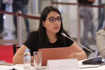 La funcionaria estará encargada de la Vicepresidencia de Ecuador, tras suspensión de Abad.