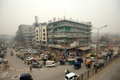 Este lunes a las 16:30 horas (11:30 GMT), el monitor independiente IQ Air registró el mayor nivel de contaminación del planeta en Lahore.