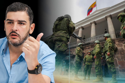 Pronunciamiento. El alcalde se refirió a una publicación de las Fuerzas Armadas.