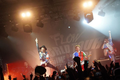 La banda japonesa Flow llega a Ecuador con su gira mundial Anime Shibari 2024-2025.