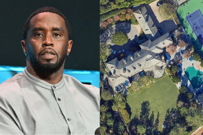 La mansión está ubicada en Holmby Hills, Los Angeles, Estados Unidos