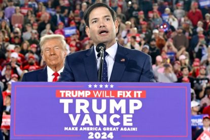 Marco Rubio es senador de Florida y apoyó a Donald Trump en su campaña presidencial.