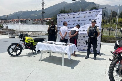 Los aprehendidos son de nacionalidad venezolana y tienen 28 y 31 años.