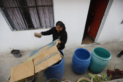 Los cortes de agua afectan a los barrios de las zonas altas de Quito