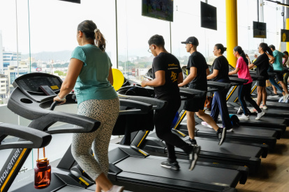Local. El gimnasio Smart Fit que se inauguró en el Mall de Sol.