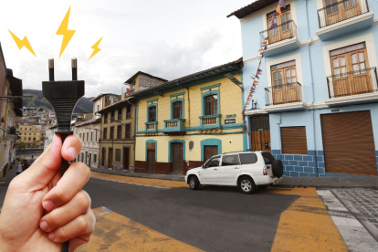 Los apagones en Quito siguen siendo parte de la rutina de los capitalinos.