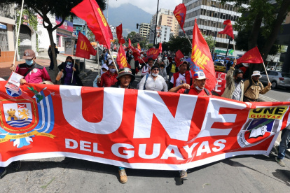 Archivo. La UNE anunció que saldrá a las calles para protestar por la crisis energética.