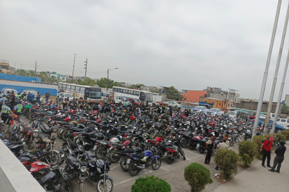 Un total de 220 motos fueron retenidas en todo el cantón.
