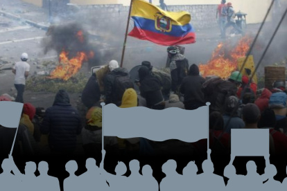 Organizaciones sociales saldrán a las calles el 15 y 21 de noviembre para reclamar acciones al Gobierno de Daniel Noboa.