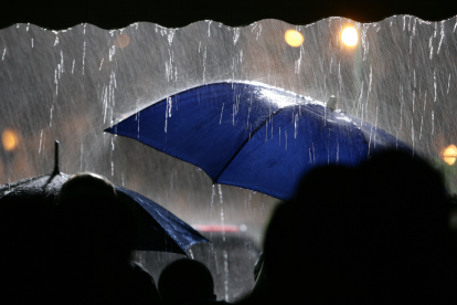 Referencial. Pronostico de lluvias en Ecuador.