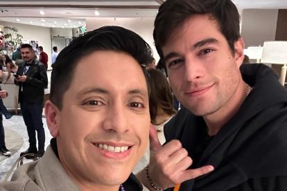 José con Danilo Carrera.