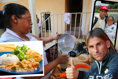 Mónica Jiménez, la mamita de Gonzalo Plata y la sazón del encocado hacen historia en la Tricolor.