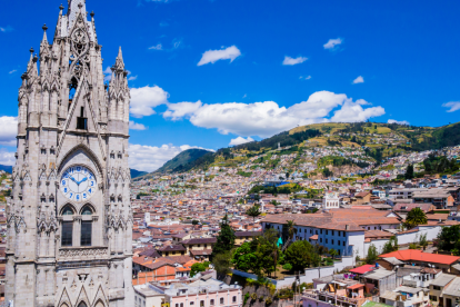 Quito enfrenta apagones en todo su territorio.