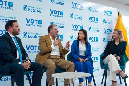 Candidatos. Siete candidatos presidenciales han participado del diálogo.