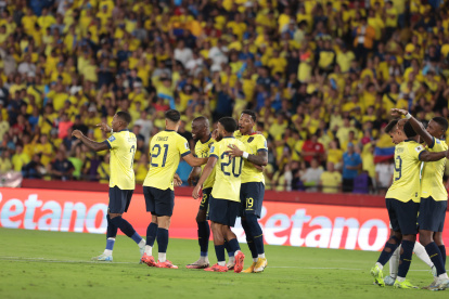 Ecuador visita a Colombia en el Estadio Metropolitano de Barranquilla.