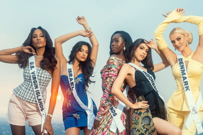 Candidatas del Miss Universo.