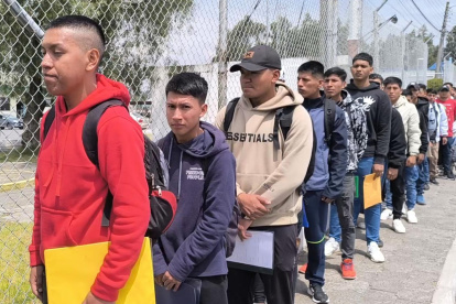 Soldados de reserva llegaron a la Brigada Patria desde diferentes partes del país.