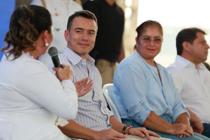 El presidente Daniel Noboa aún encara una queja electoral presentada por la vicepresidenta Verónica Abad.