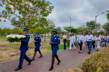 En el Parque Samanes se honró la vida de las víctimas de accidentes de tránsito registrados en 2023.