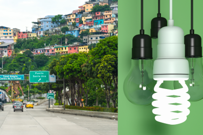 Los cortes de luz en Guayaquil se diferencian, según la zona.