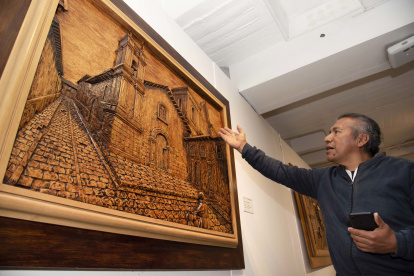 Cuarenta obras del artista se exhiben en la capital.