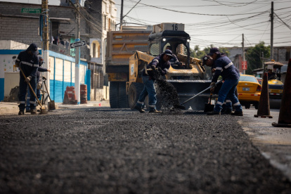 Los trabajos están a cargo de Obras Públicas del Municipio de Guayaquil