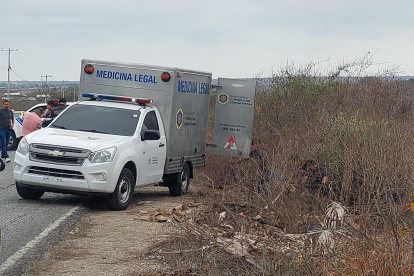 Medicina legal realizó el levantamiento del cadáver