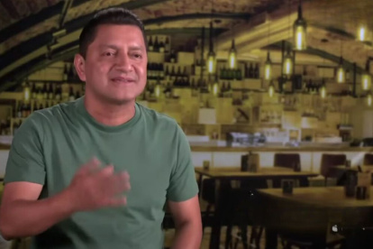 Martin Calle fue uno de los primeros en llevarse mandil negro.